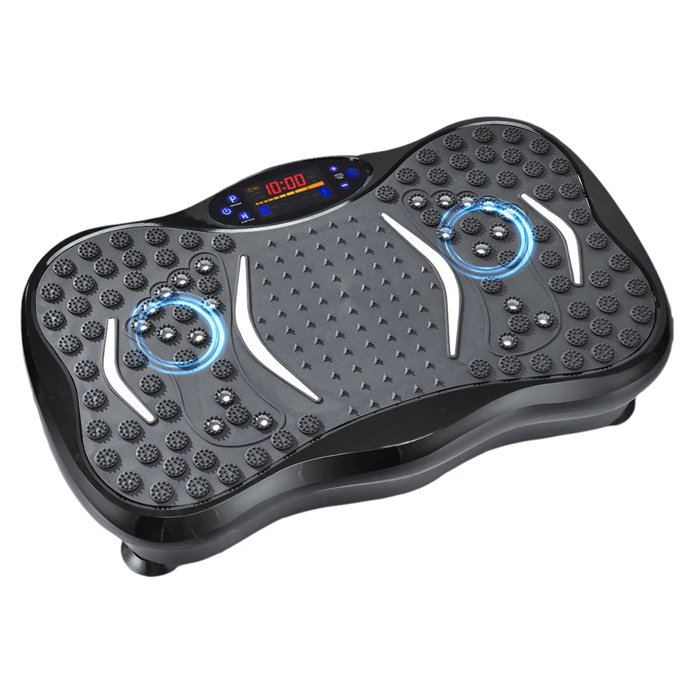 Bluetooth Vibration Plate Exercise Machine with Textured Foot Platform