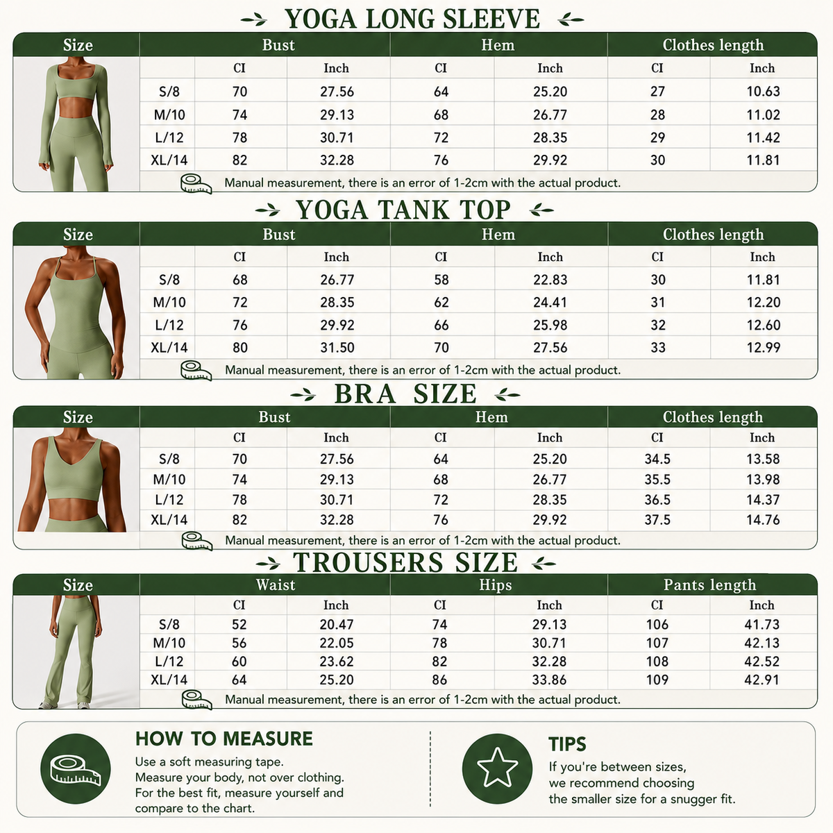 Women's Flared Yoga Pants Sets with Crop Top or Tank