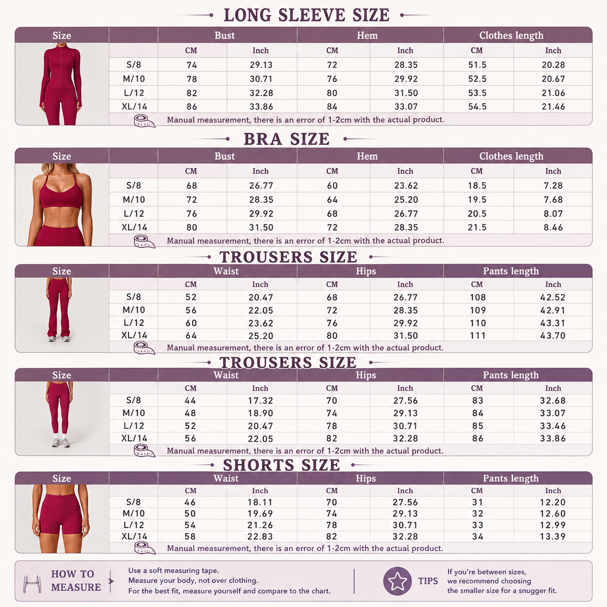 Women's Yoga Activewear Sets with Shorts, Leggings or Flared Pants