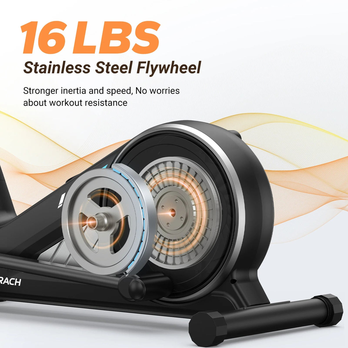 Magnetic Elliptical Trainer, 15.5-Inch Stride and 16 Resistance Levels