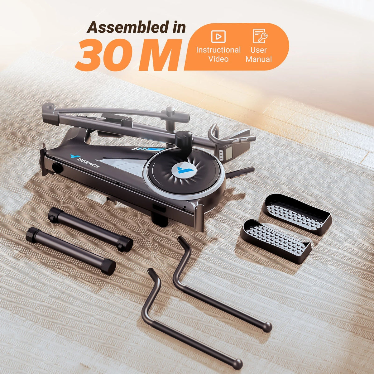 Magnetic Elliptical Trainer, 15.5-Inch Stride and 16 Resistance Levels