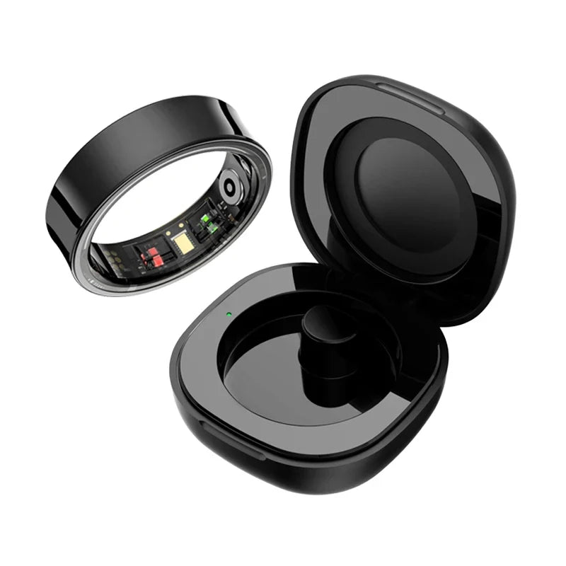 Smart Ring with Activity and Sleep Tracking and Charging Case
