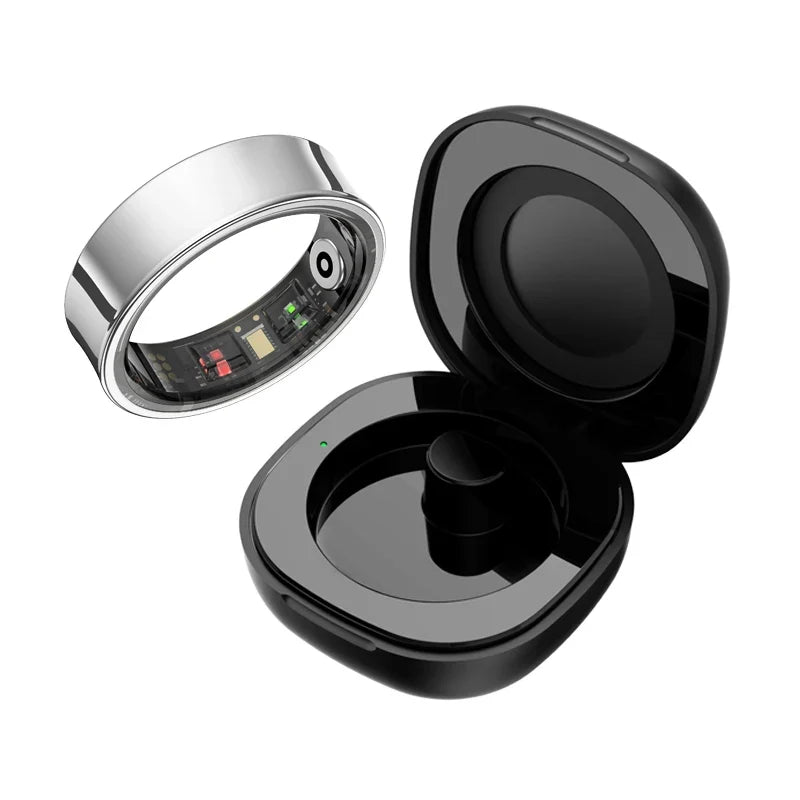 Smart Ring with Activity and Sleep Tracking and Charging Case