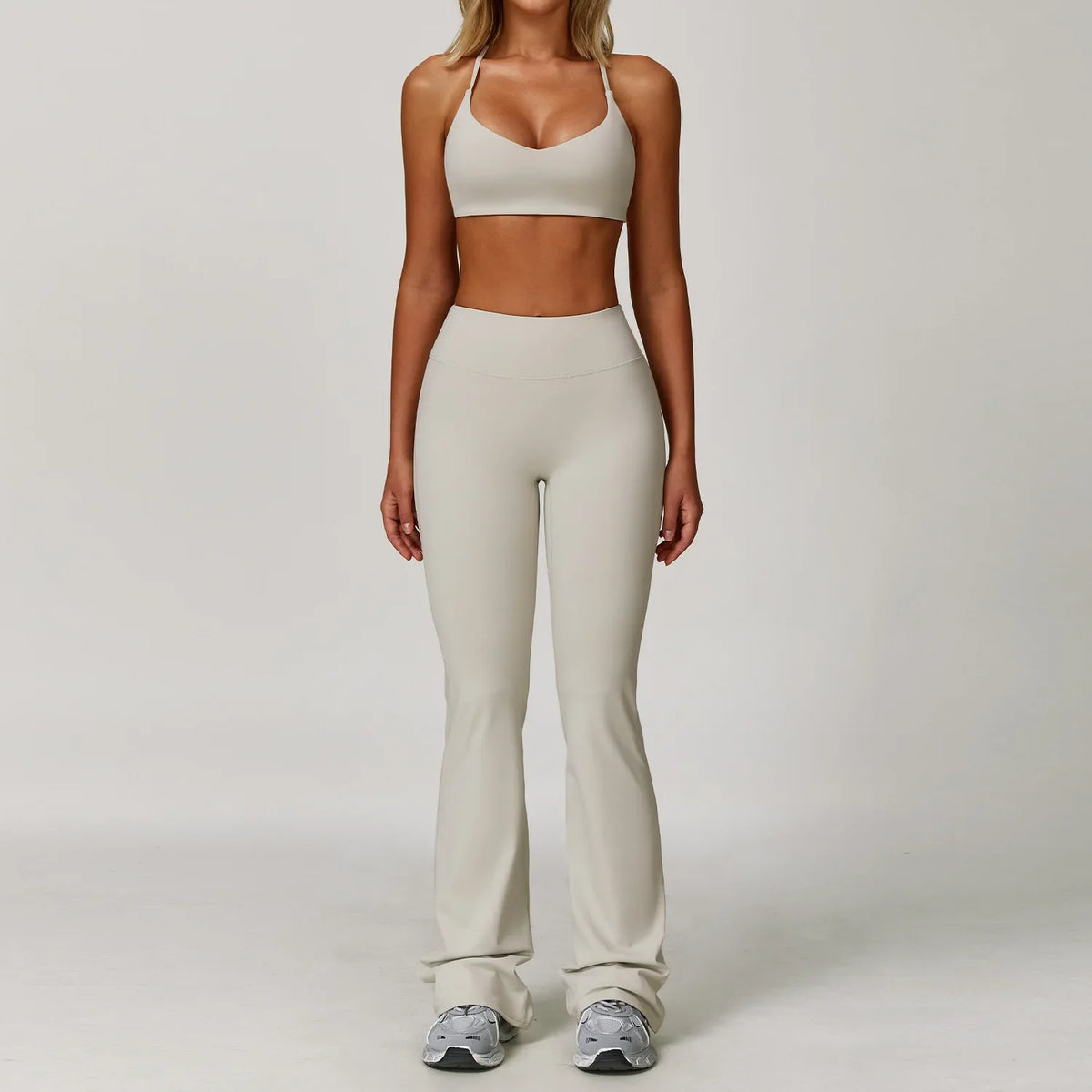 Women's Yoga Activewear Sets with Shorts, Leggings or Flared Pants