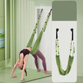 Adjustable Aerial Yoga Sling with Door Anchors and Carry Bag