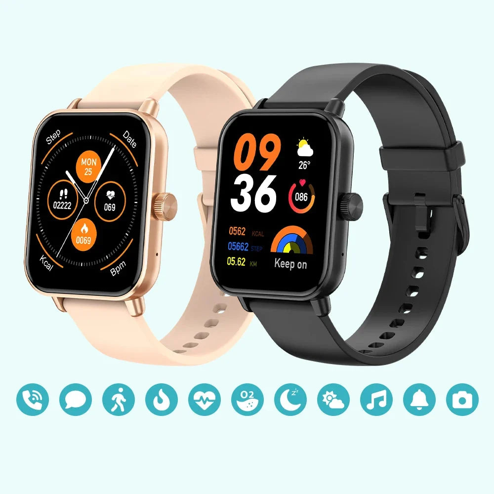 Bluetooth Calling Smartwatch, 1.9-Inch Touchscreen and Activity Tracking