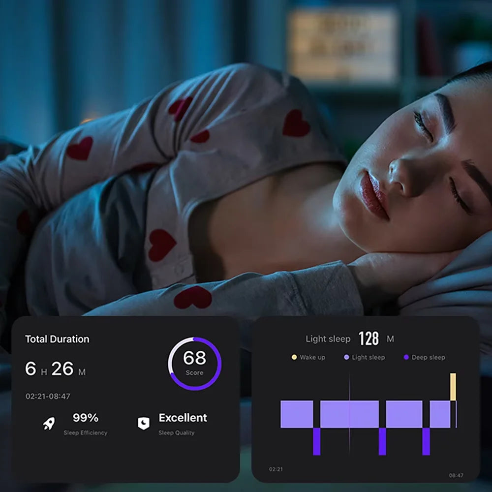 Smart Ring with Activity and Sleep Tracking and Charging Case