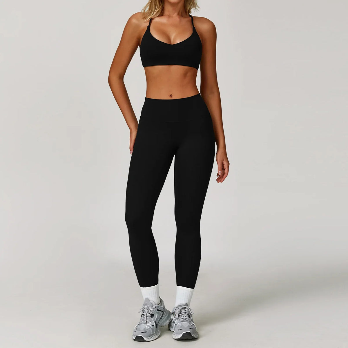 Women's Yoga Activewear Sets with Shorts, Leggings or Flared Pants
