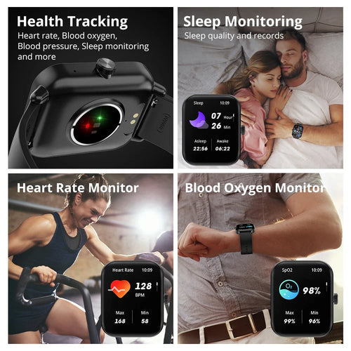 Bluetooth Calling Smartwatch, 1.9-Inch Touchscreen and Activity Tracking
