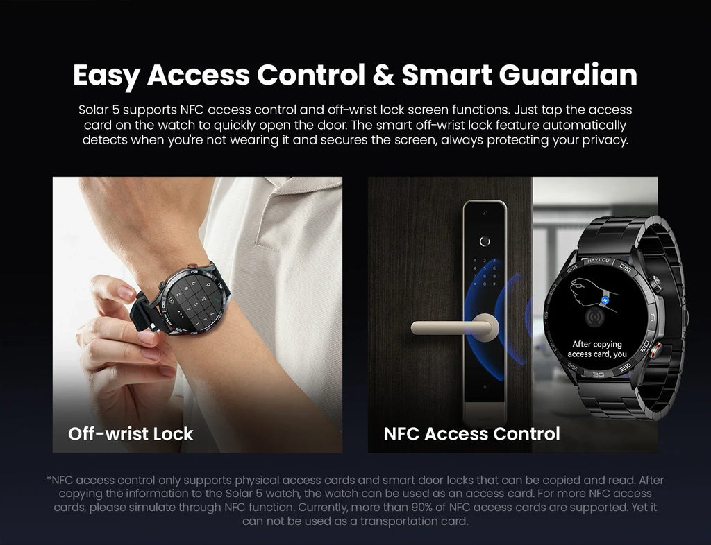 Bluetooth Calling Smartwatch, Solar 5, 1.58-Inch AMOLED and Sports Modes