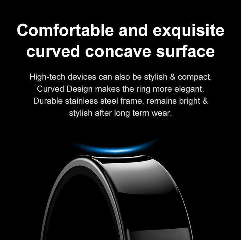 Smart Ring with Activity and Sleep Tracking and Charging Case