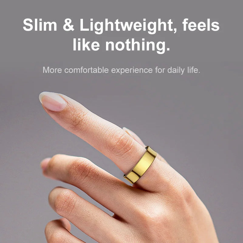 Smart Ring with Activity and Sleep Tracking and Charging Case