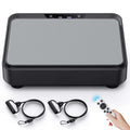 Mini Vibration Plate Exercise Machine, 99 Speeds, 9 Programs, Remote and Resistance Bands