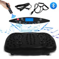 Dual-Motor Vibration Plate Exercise Machine, 120 Speeds with Resistance Bands