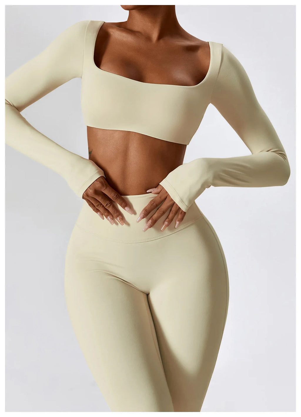 Women's Flared Yoga Pants Sets with Crop Top or Tank